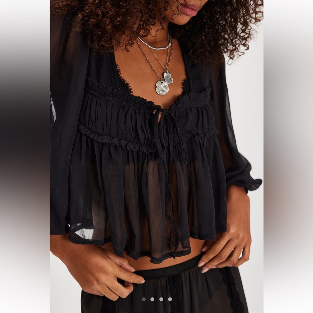 NWT Free People Waverly Blouse